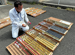 地質調査業務写真