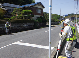 測量部門業務写真