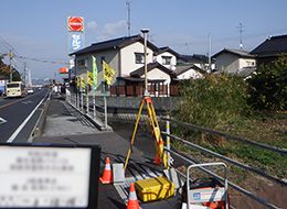 測量部門業務写真