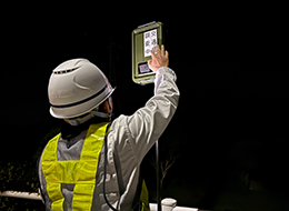 測量部門業務写真