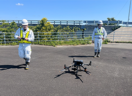 測量部門業務写真